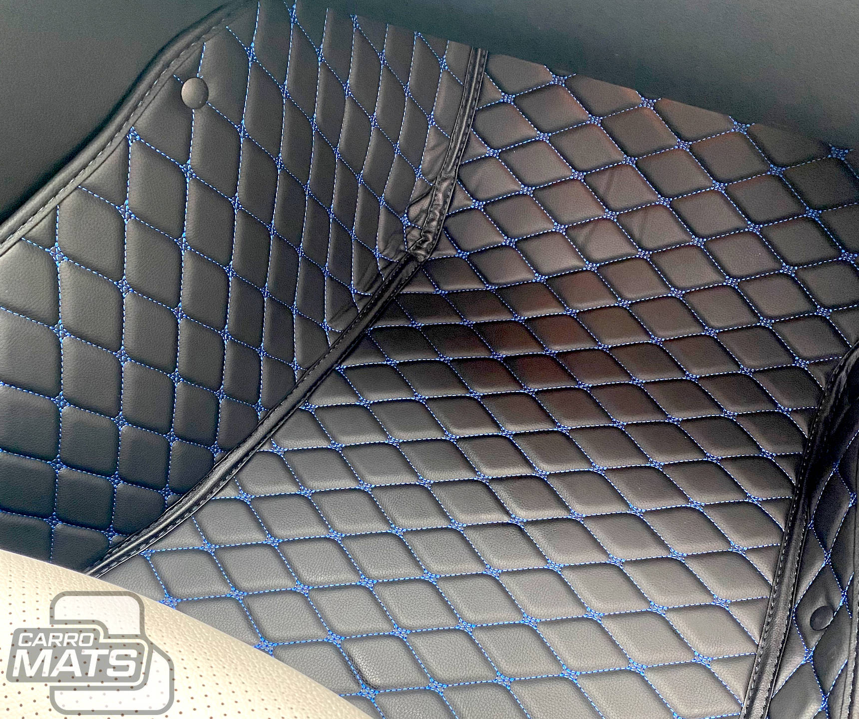 Diamond Custom Floor Mats for Tesla Model Y (2020-2023) (5-Seater)