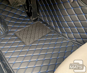 Diamond Custom Floor Mats for Honda Civic (2016-2021) (4-Door)