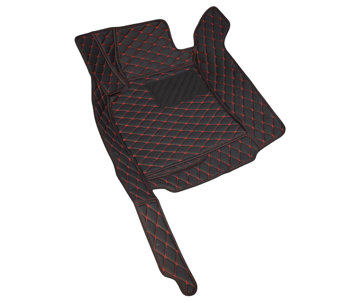 Diamond Custom Floor Mats for Mitsubishi Outlander (2014-2020) (3-rows) (non-Hybrid) - Carro Mats